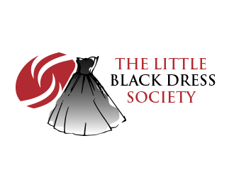 The Little Black Dress Society logo design by BeDesign