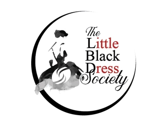 The Little Black Dress Society logo design by Roma