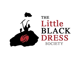 The Little Black Dress Society logo design by PrimalGraphics