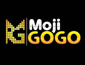 MojiGOGO logo design by DreamLogoDesign