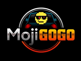 MojiGOGO logo design by DreamLogoDesign