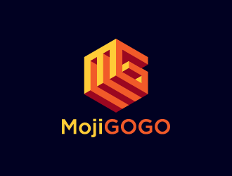 MojiGOGO logo design by Andri