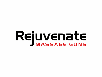 Rejuvenate Massage Guns logo design by menanagan