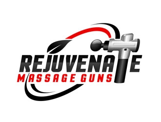 Rejuvenate Massage Guns logo design by DreamLogoDesign