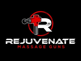 Rejuvenate Massage Guns logo design by DreamLogoDesign