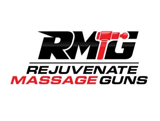 Rejuvenate Massage Guns logo design by DreamLogoDesign