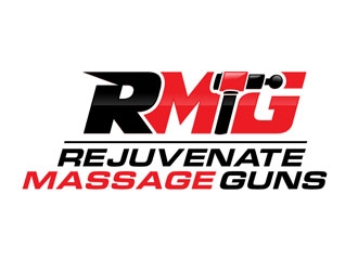 Rejuvenate Massage Guns logo design by DreamLogoDesign