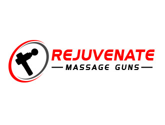 Rejuvenate Massage Guns logo design by BeDesign