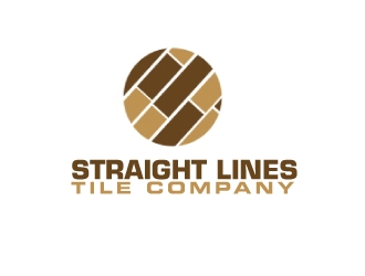 Straight Lines Tile Company logo design by AamirKhan
