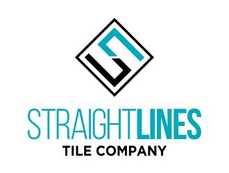 Straight Lines Tile Company logo design by cikiyunn