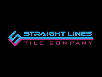 Straight Lines Tile Company logo design by yurie