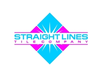 Straight Lines Tile Company logo design by onetm