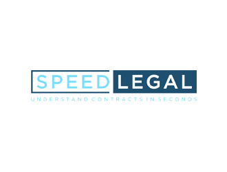 SpeedLegal logo design by jancok