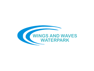Wings and Waves Waterpark logo design by Diancox