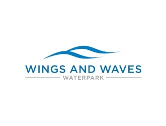 Wings and Waves Waterpark logo design by sabyan