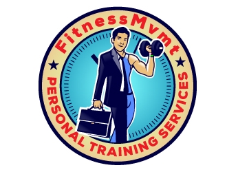 FitnessMvmt  Personal Training Services logo design by Suvendu