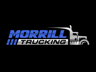 Morrill Trucking  logo design by ingepro