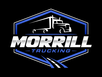 Morrill Trucking  logo design by ingepro