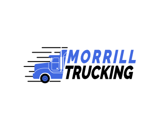 Morrill Trucking  logo design by Andi123
