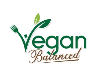Vegan Balanced logo design by Conception