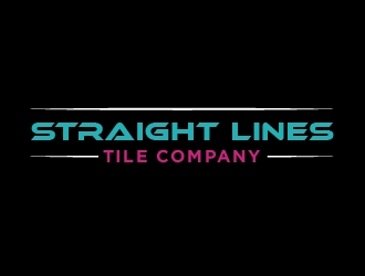 Straight Lines Tile Company logo design by cybil