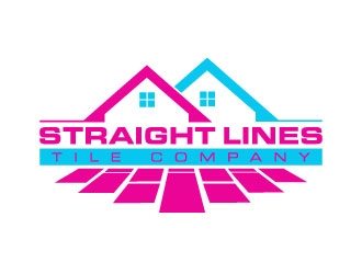 Straight Lines Tile Company logo design by daywalker