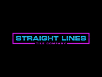 Straight Lines Tile Company logo design by BrainStorming