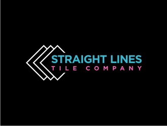 Straight Lines Tile Company logo design by GemahRipah