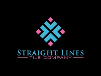 Straight Lines Tile Company logo design by pambudi