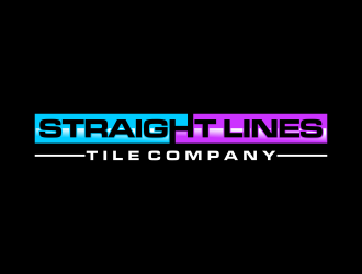 Straight Lines Tile Company logo design by savana