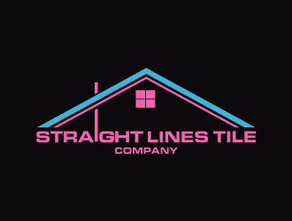 Straight Lines Tile Company logo design by Greenlight