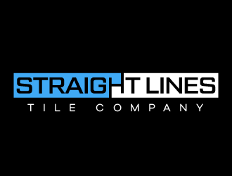 Straight Lines Tile Company logo design by Andrei P
