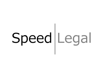 SpeedLegal logo design by savana