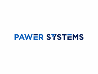 PAWER SYSTEMS logo design by goblin