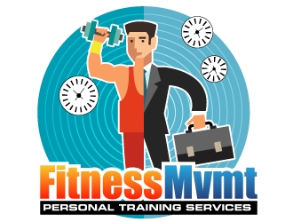 FitnessMvmt  Personal Training Services logo design by Suvendu
