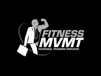 FitnessMvmt  Personal Training Services logo design by Krafty