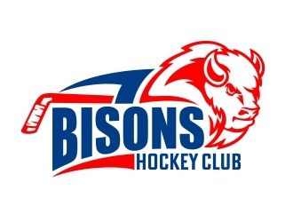 Bisons Hockey Club logo design by b3no