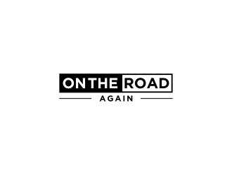 On the road again logo design by haidar