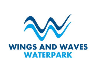 Wings and Waves Waterpark logo design by cintoko