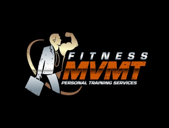 FitnessMvmt  Personal Training Services logo design by Krafty