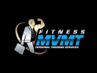 FitnessMvmt  Personal Training Services logo design by Krafty
