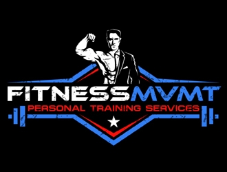 FitnessMvmt  Personal Training Services logo design by MAXR