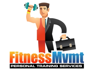 FitnessMvmt  Personal Training Services logo design by Suvendu