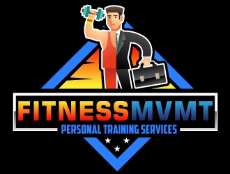 FitnessMvmt  Personal Training Services logo design by Suvendu