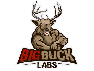 BIG BUCK LABS logo design by sanworks