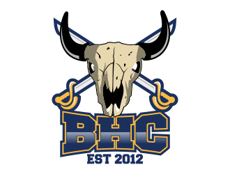 Bisons Hockey Club logo design by Kruger