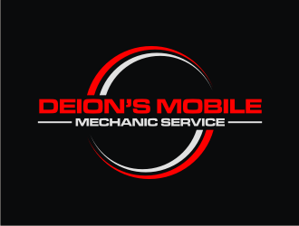 Deion’s mobile mechanic service  or the re-up mobile mechanic services  logo design by Sheilla
