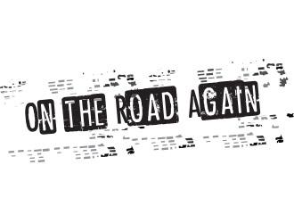 On the road again logo design by not2shabby