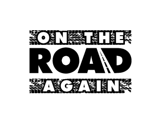 On the road again logo design by PRN123