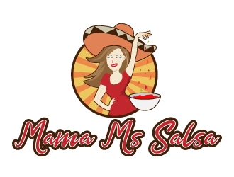 Mama Ms Salsa logo design by kasperdz